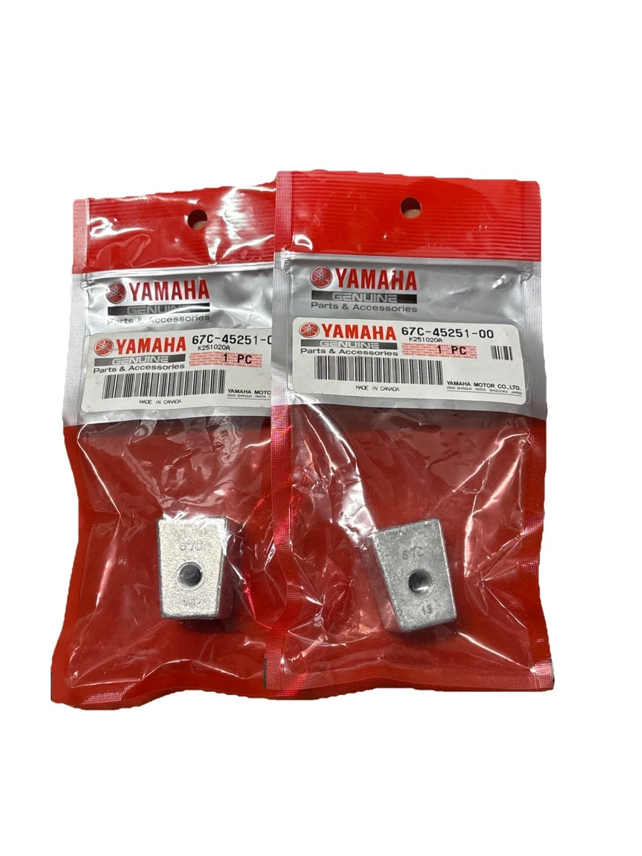 Set Of 2 Yamaha 67C-45251-00 Anode photo 3