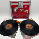 Eagles Live 2LP VG+ Asylum BB-705 Hotel California Classic Rock Vinyl No Poster
