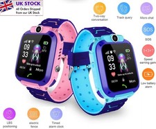 Reloj inteligente para niños cámara rastreador GPS llamadas SOS teléfonos relojes para niños niñas regalo