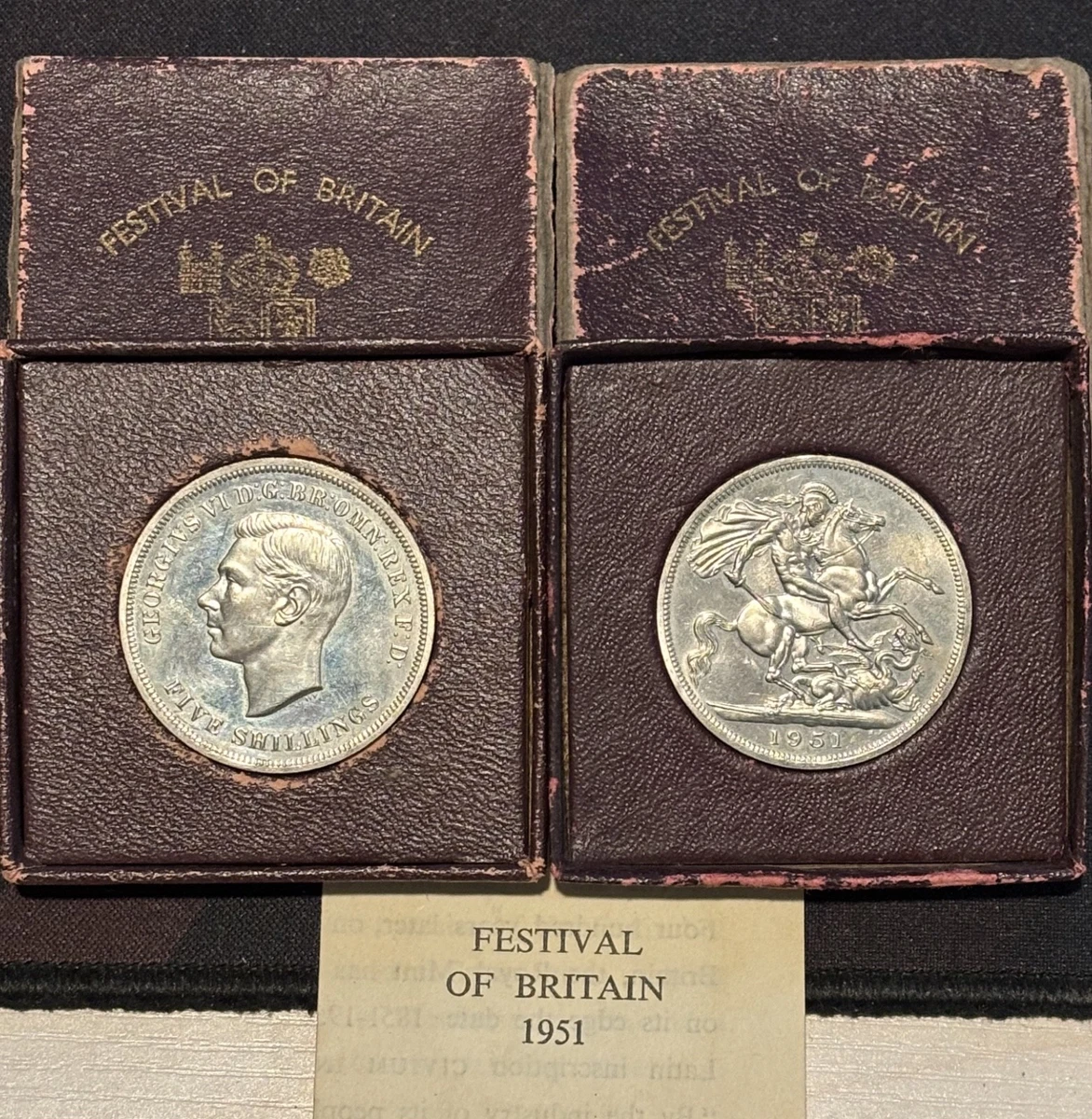 1951 G.Britain Crown プルーフライク 1951 G.Britain Crown プルーフライクコイン - メルカリ