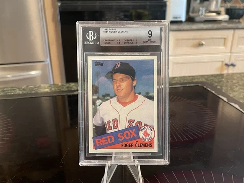 1985 Topps Roger Clemens #181 Rookie Card BGS 9 Mint