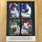 Lot of 4 Nolan Ryan 1993 Topps Magazine Baseball cards.