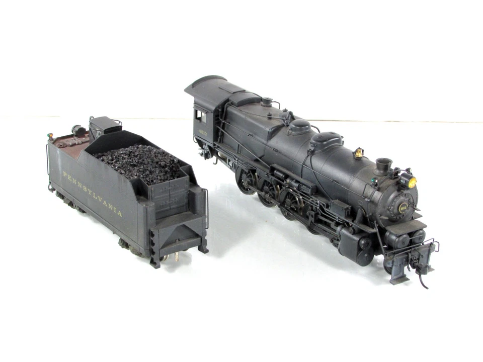 HO 比例黄铜 * * PENNSYLVANIA * * 风化 I-1s 2-10-0 机车 - 日落出 — 第 3/4 张图片