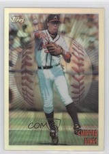 1998 Topps Mystery Finest Bordered Refractor Chipper Jones #M2 HOF