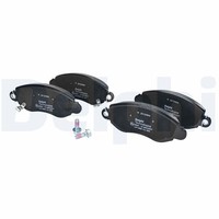 Bremsbelagsatz Scheibenbremse Delphi LP1582 FüR Ford Transit 23577 Bus F_E_ F_F_