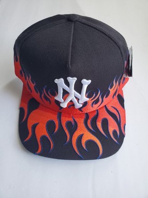 Kill The Hype KTH LA New York Yankees Flames SnapBack Hat Brand New With Tags NY