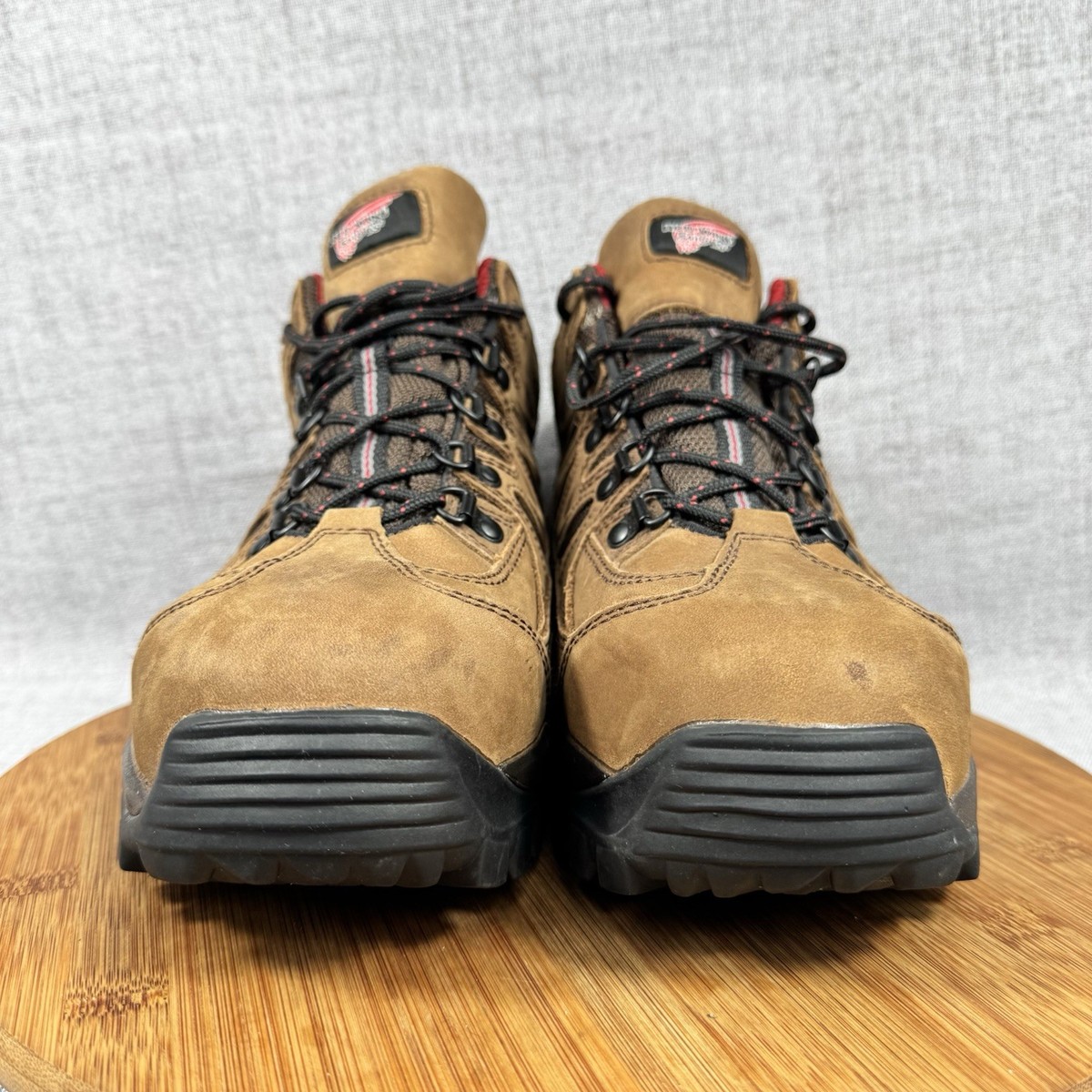 Red Wing Truhiker Steel Toe Boots 6672 Mens Brown Sz 9 D Waterproof Vibram Sole Red Wing Truhiker 6672 Steel Toe Waterproof | Mercari main image 3