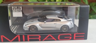 HPI/Mirage 2012 Nissan GT-R R35 Premium Super Silver 1:43 Socal Modellauto