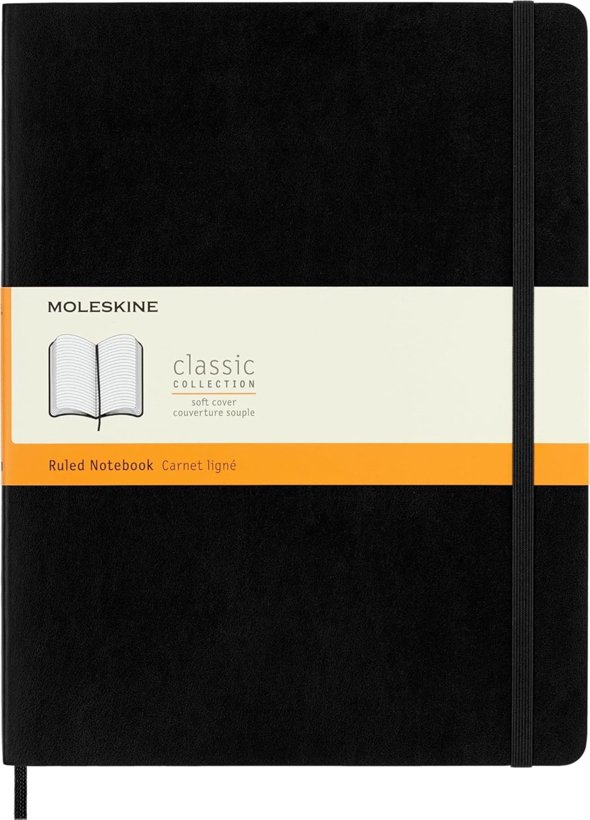 Moleskine Classic Ruled Paper Notebook - Soft Cover and Elastic Closure Journal - Image 2