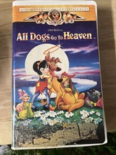 All Dogs Go to Heaven (VHS, 2000, Clam Shell Family Entertainment) G