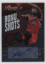 2014-15 Panini Prestige Bonus Shots Auto Plus 82/99 Amir Johnson #59 Auto uk5