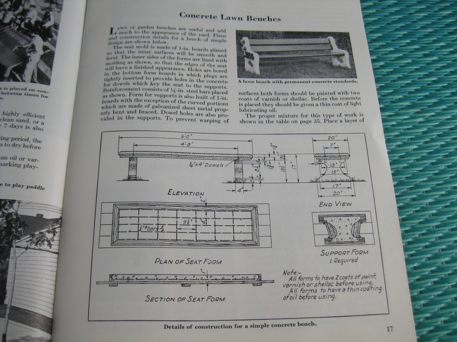 Concrete Improvements Around The Home Universal Atlas Cement Company Vtg Booklet