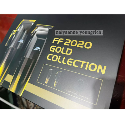 JRL Professional Combo Hair Clipper, Trimmer, Charging Dock Limited Edition GOLD