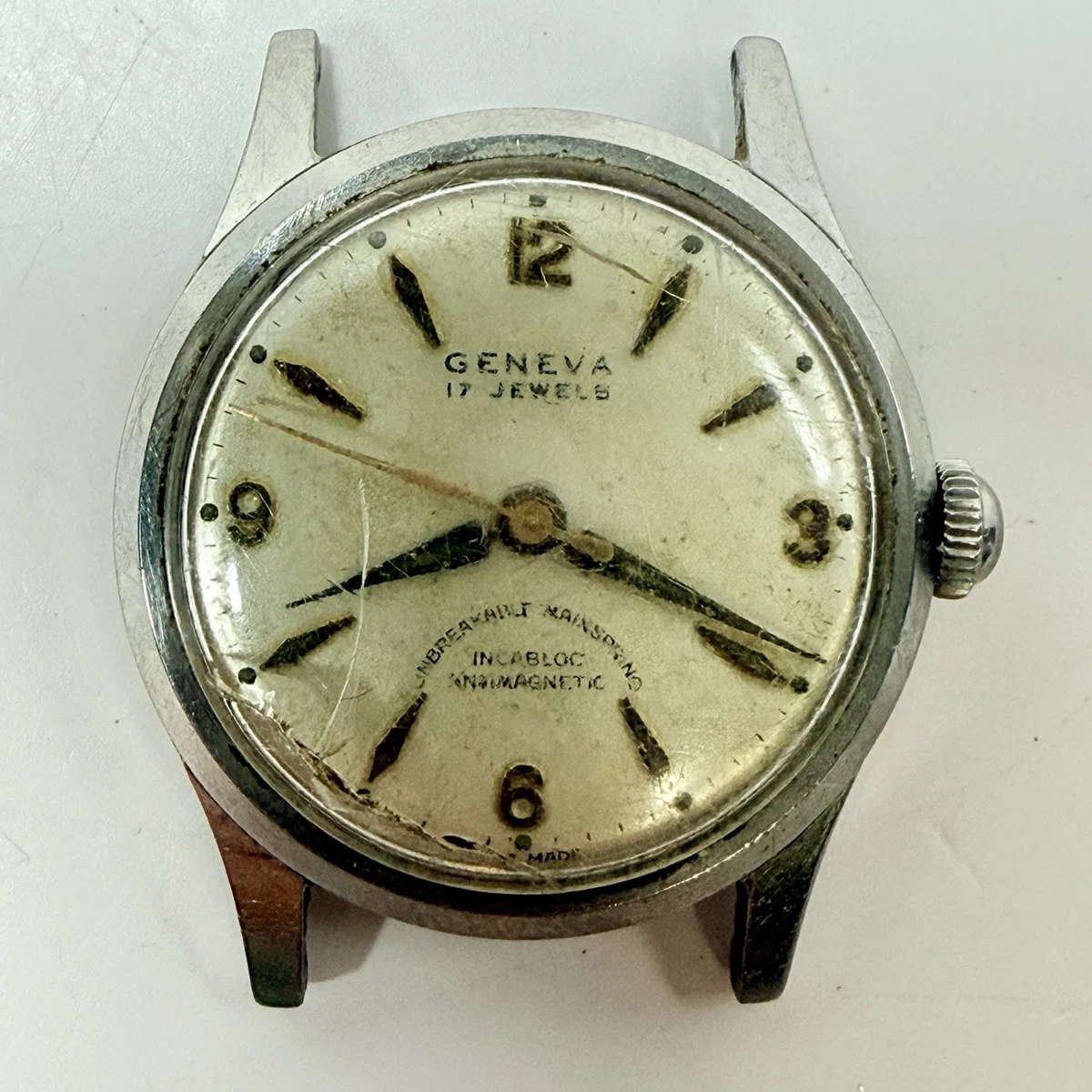 アンティークGENEVA 17 JEWELS 自動巻き時計 Geneva 17 Jewels Wristwatches for sale | eBay