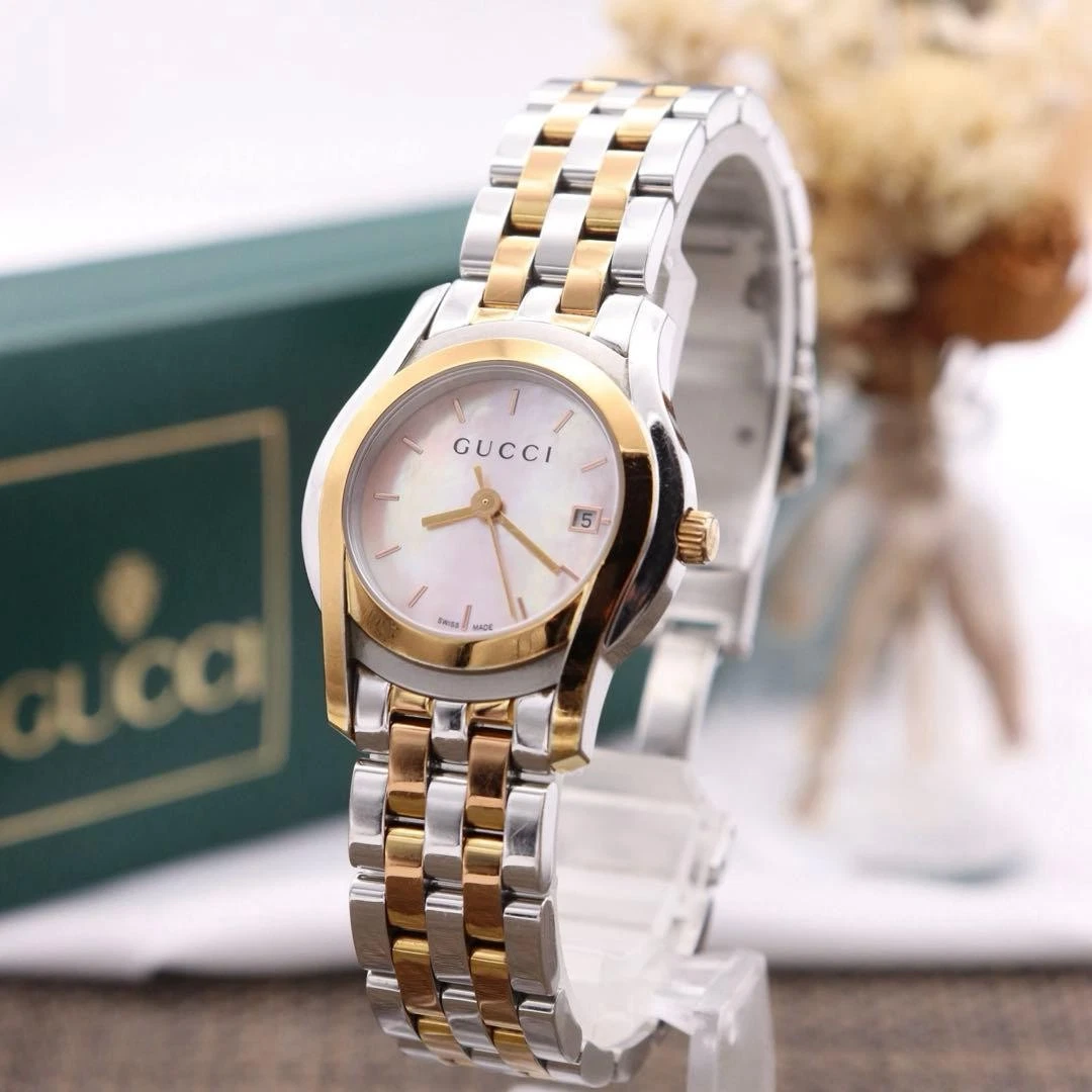 Stainless Steel Gucci 5500 Women Wristwatches for sale | eBay