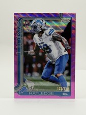 TATE RATLEDGE - 2025 Topps Chrome Football #383 - PINK WAVE /250 - rookie