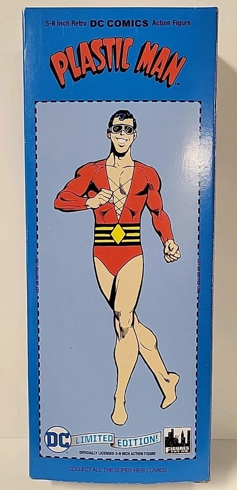 Figura Retro Mego DC Hombre Plástico con Réplica CAJA Foto 2 de 2