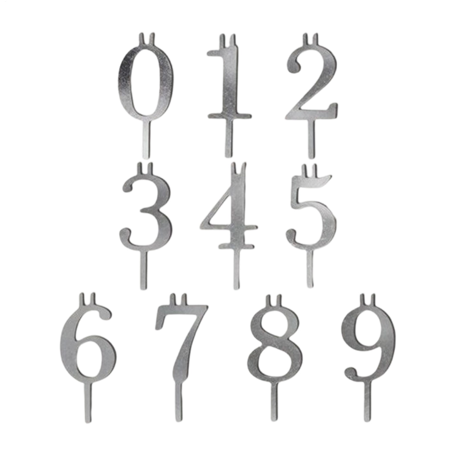 Set, Digital Birthday Cake Candle Holder