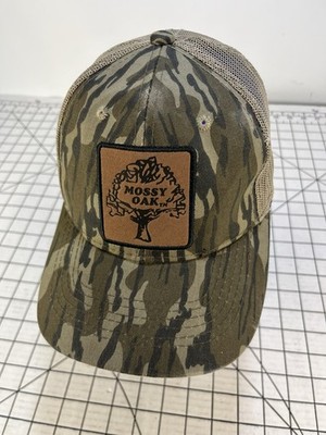 Vintage 90s Y2K Mossy Oak Camo Trucker SnapBack Hat Cap Hunting