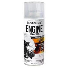 Rust-Oleum 363572 Automotive 600 Degrees F Engine Primer Spray, Clear, Gloss,