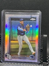 Christopher Morel  2025 Topps Chrome Refractor  #64 - Rays