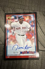 2026 Topps Series 1 - 1991 Topps Baseball Auto Jim Rice #91A-JRI Black 10/10