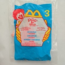 McDonald's Happy Meal Toy Doug's First Movie Quailman 3 1999 NEW Nickelodeon