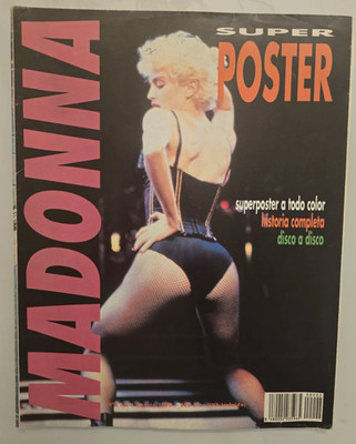 Madonna - Very rare newspaper from Spain from 1990 (Full magazine ) 4