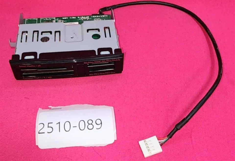 OEM HP Pavilion 575842-001 15-In-1 Media Memory Card Reader w/ Cable AU6476a51 - Image 4 of 4