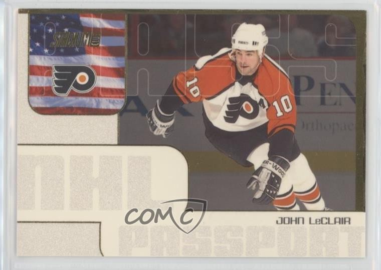 2001-02 Topps Stadium Club NHL Passport John LeClair #NHLP15 1u6