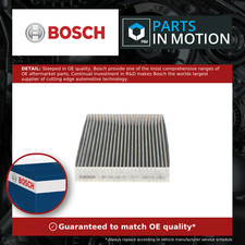 Pollen / Cabin Filter fits VAUXHALL VIVARO X82 1.6D 14 to 19 Bosch 4407080 New