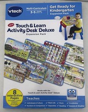 VTech Touch And Learn Activity Desk Get Ready For Kindergarten Ages 3-5 Pre K -K