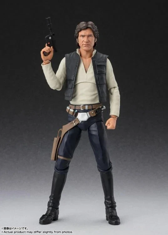 S.H.Figuarts Star Wars Han Solo Action Figure ( New Hope ) - Image 3 of 4