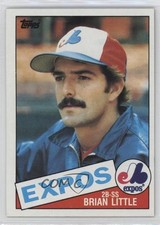 1985 Topps Bryan Little #257 1d4t