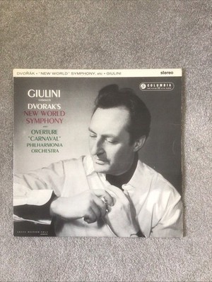 SAX 2405 -Dvorak s -New World Symphony -Giulini-Philharmonic Orchestra Stereo LP