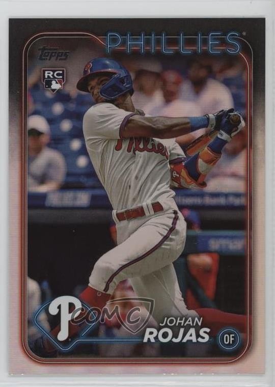 2024 Topps Series 1 Rainbow Foil Johan Rojas #209 uk2