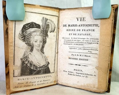 LIVRE ANCIEN [1814]  MARIE-ANTOINETTE SECONDE ÉDITION PORTRAIT RARE - Photo 1/4