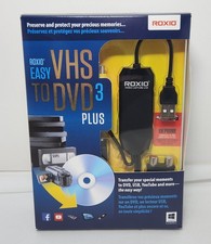 Roxio VHS to DVD Plus 3 Convertor New in Box