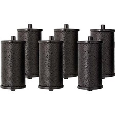 6 Pack Refill Ink Rolls Fits MX-5500 Label Price Gun Replacement Ink Roller