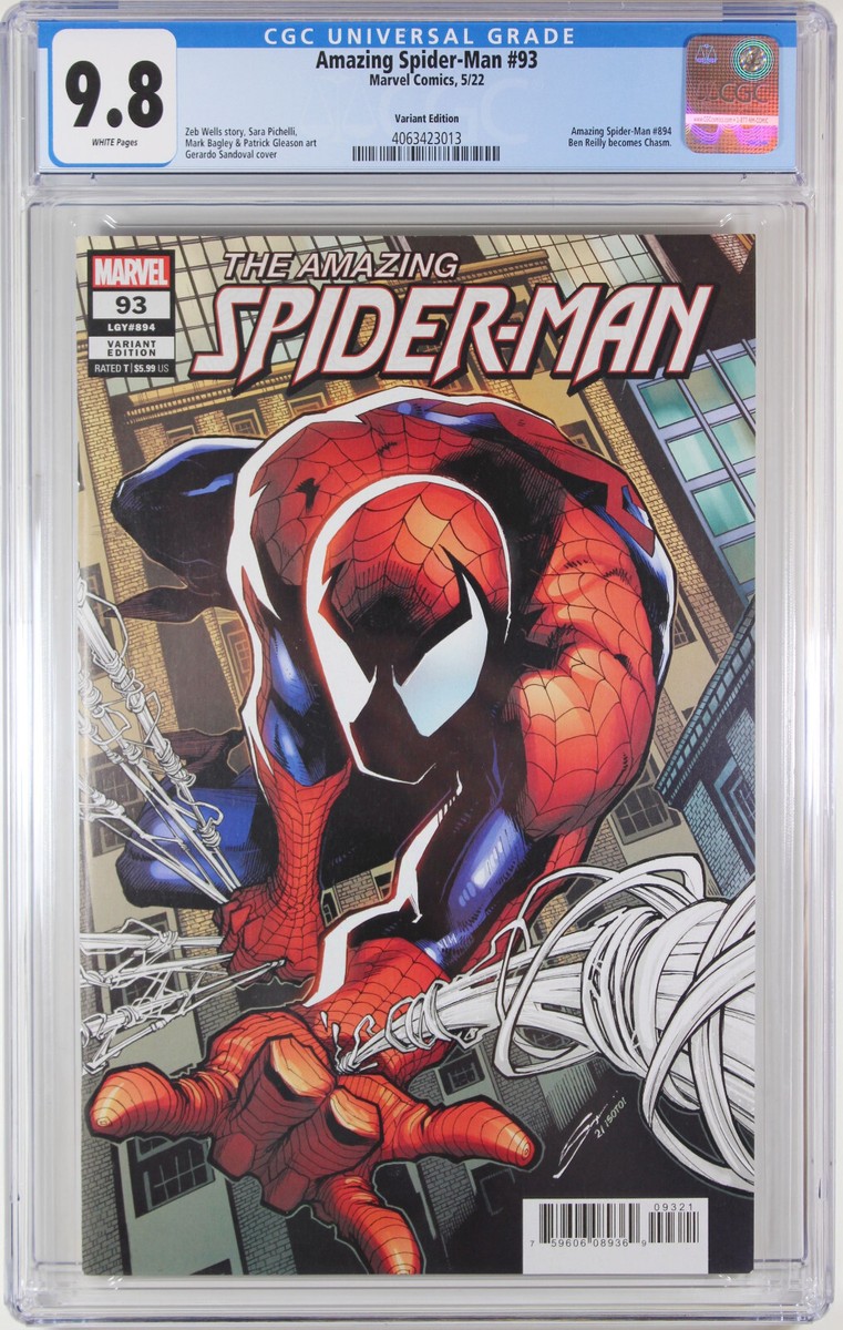 AMAZING SPIDER-MAN #93 (1:25 SANDOVAL RATIO VARIANT) ~ CGC GRADED