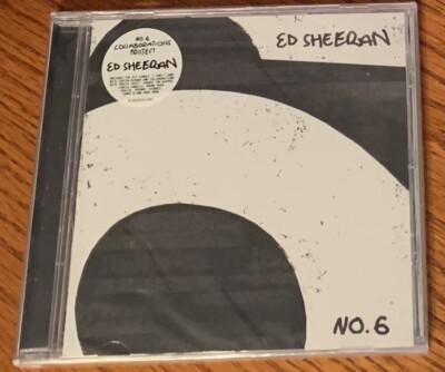 ED SHEERAN ''NO 6 COLLABORATIONS PROJECT'' BRAND NEW ORIGINAL 2019 UK CD IMPORT