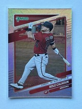 2021 Donruss Baseball Base Career Stat Line #119 Kole Calhoun /491