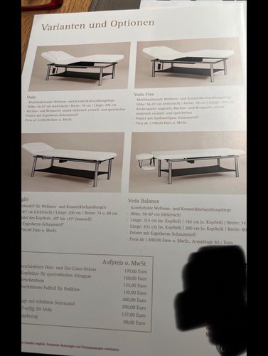 elektrische Massageliege gebraucht - Cosmoderm - Bild 6 von 7