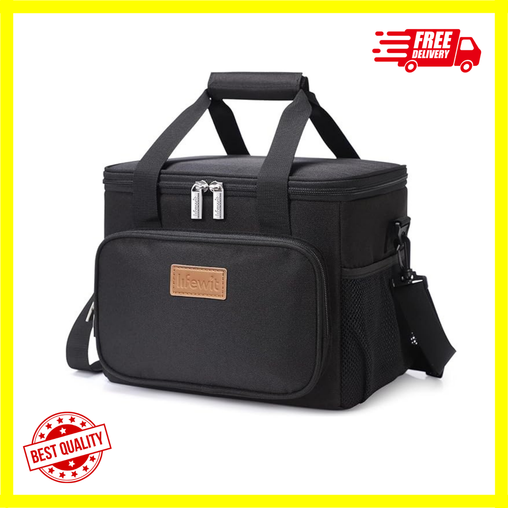 Lifewit Large Lunch Bag Insulated Lunch Box Soft Cooler Cooling Tote for Adult M