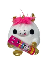 Zuru Snackles 5.5" Plush Unicorn Bazooka Jumbo Push Pop Series 1