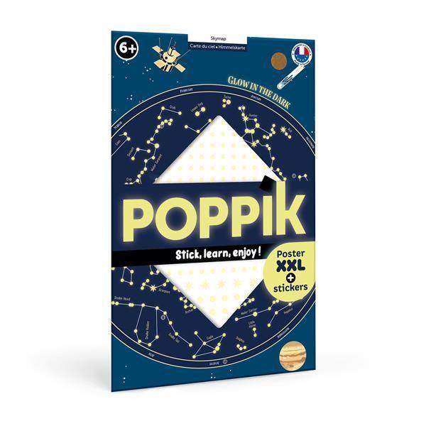 Poppik Poppik - Lernposter & Sticker Himmelskarte 3760262410494