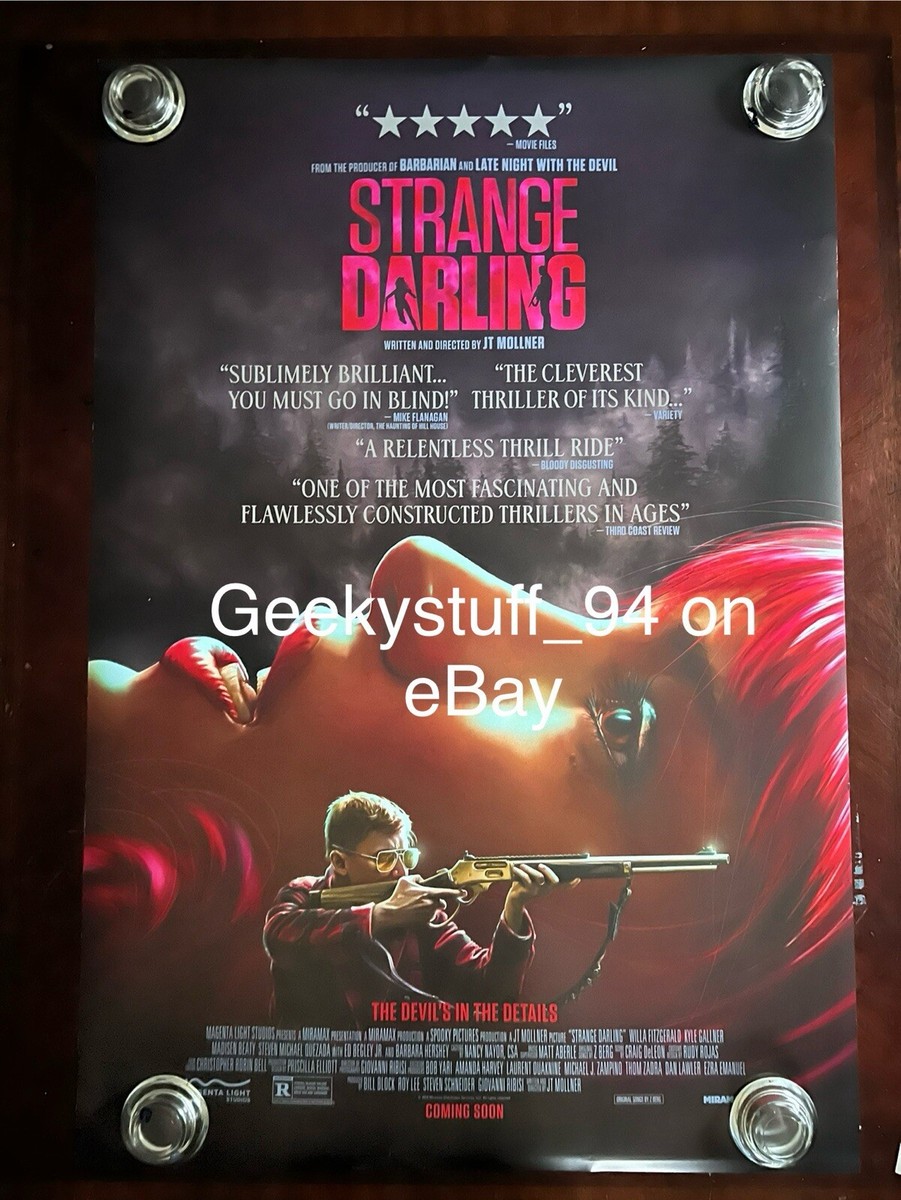 Strange Darling DS Theatrical Movie Poster 27x40 | eBay