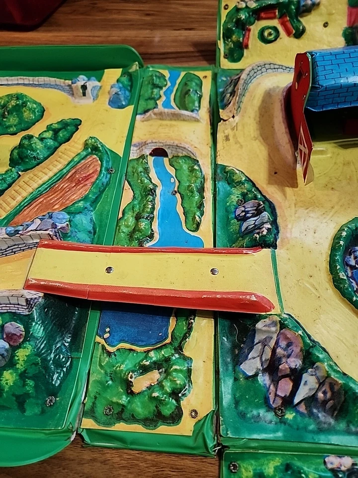 Vintage Matchbox  Car Country Vinyl Carry Case 1972.  Wear & Damage See Photos - Image 4 of 4