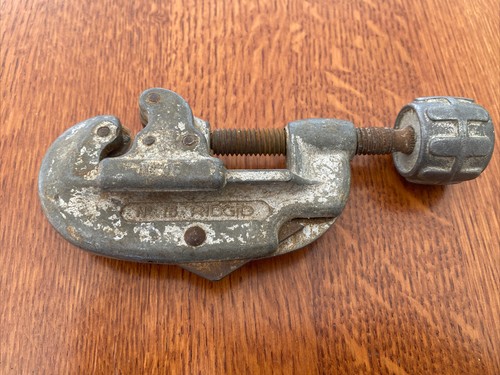 Vintage Ridgid USA 15 Pipe Tube Cutter 