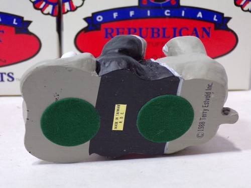 1988 Deadweights, Democrat & Republican Paperweights Estvoid - Lot of 2 051925WT - Picture 6 of 7
